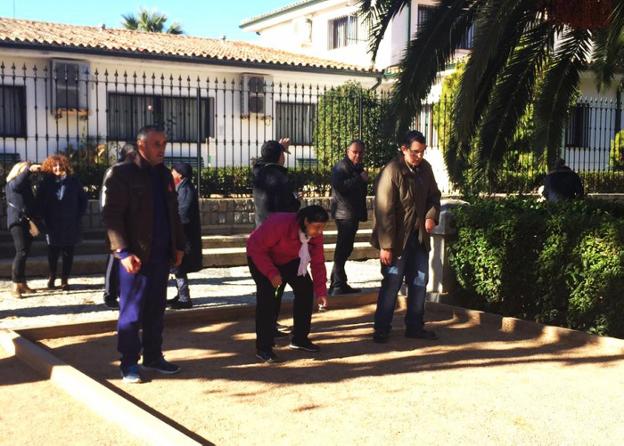 Petanca para culminar la semana de la discapacidad