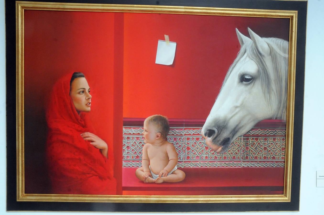 La exposición 'Pasión por la vida' del artista extremeño Enrique Jiménez Carrero, se podrá visitar en el patio noble de la Asamblea hasta el próximo mes de enero de 2018