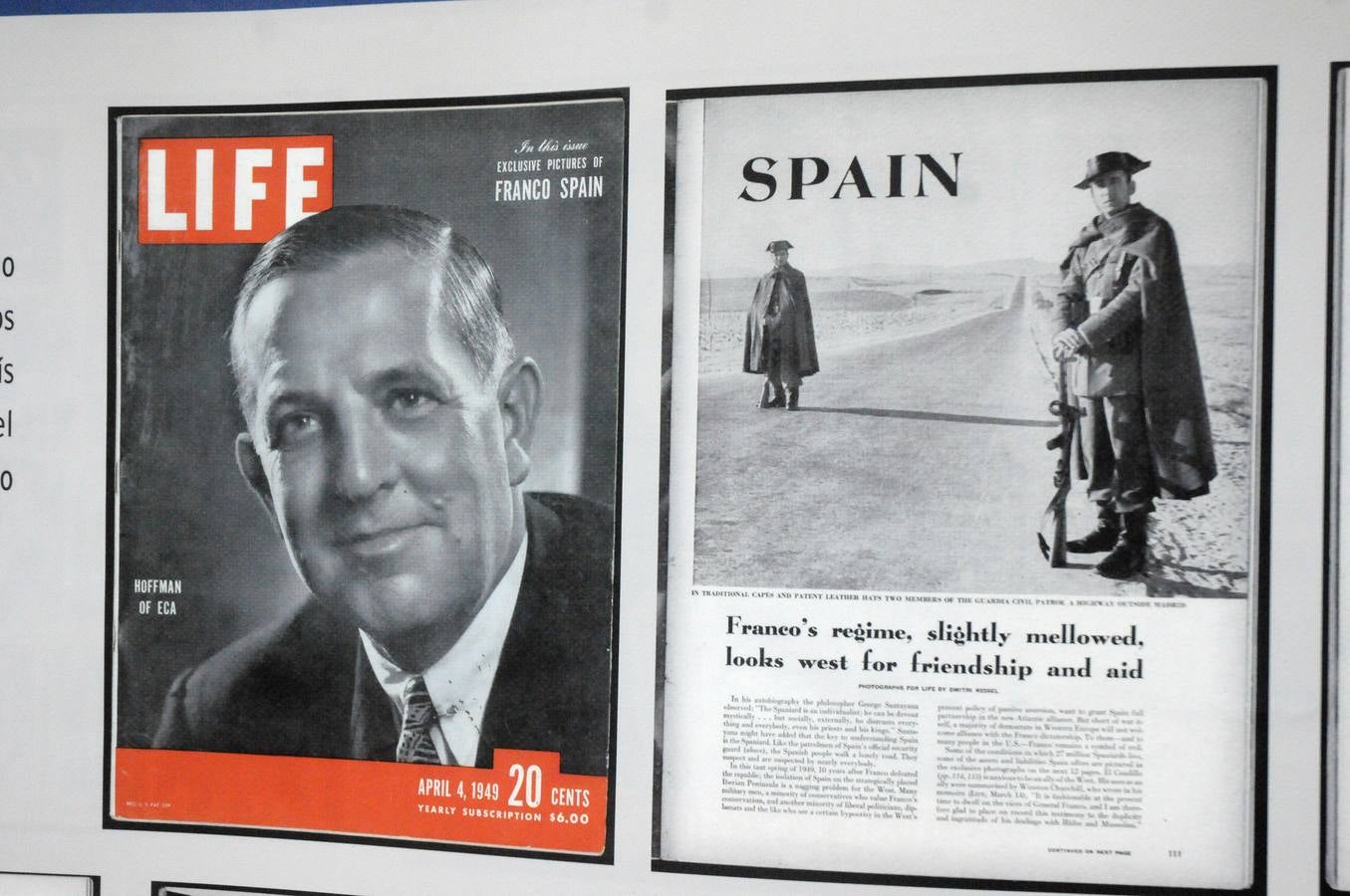 Ya se puede ver en la sala de exposiciones del centro asociado de la UNED de Mérida la exposición ‘Fotógrafos americanos en España. Batalla de las imágenes en la prensa ilustrada (1949-1951).Se puede visitar hasta el próximo 20 de enero.