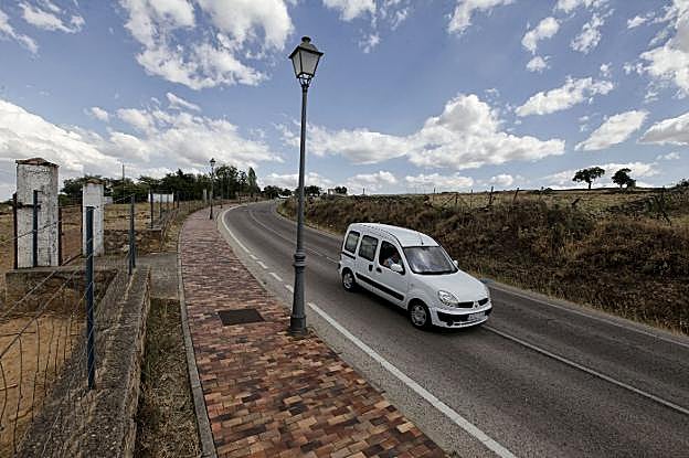 Terrenos de la Montaña por los que pasará la ronda. :: hoy