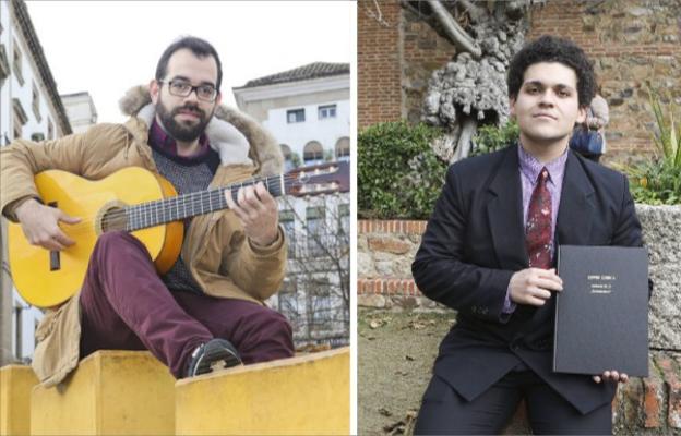 Javier Conde vive en Madrid, trabaja en el Café de Chinitas y da clases; Edwin Zúniga estudia Dirección de Orquesta en Viena. :: a.m/ l.c.