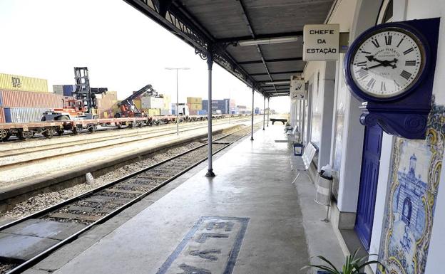 Imagen de archivo de la estación de trenes de Elvas.