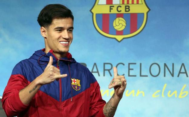 Coutinho, durante la sesión fotográfica. 