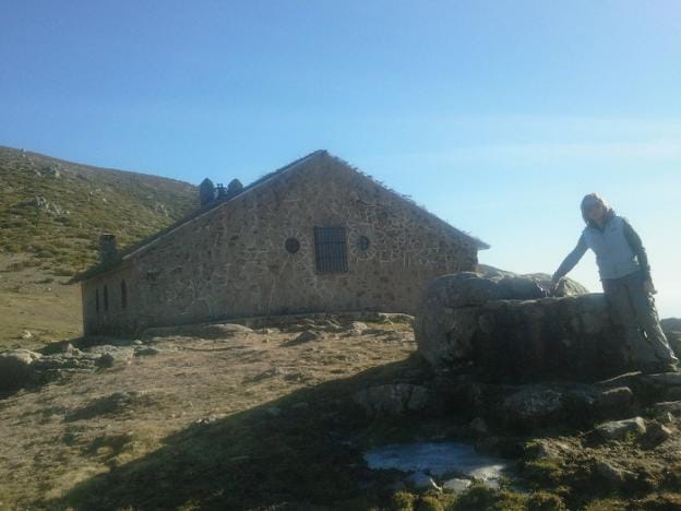 Refugio de montaña de la reserva de caza, en Guijo. :: E.G.R.