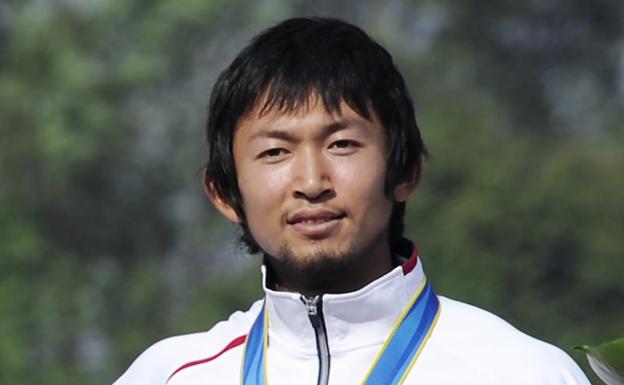 El piragüista japonés Yasuhiro Suzuki. 