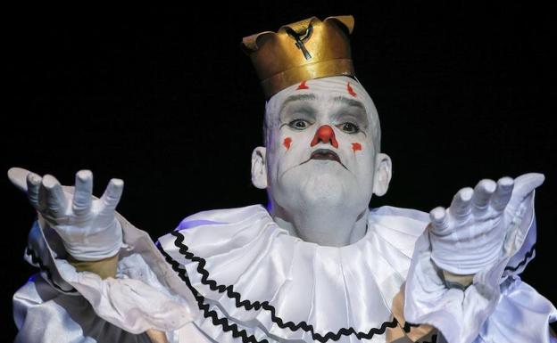 Puddles Pity Party se presenta en el Center Stage en Atlanta. 