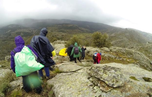 Ruta invernal del Centro Excursionista. :: HOY