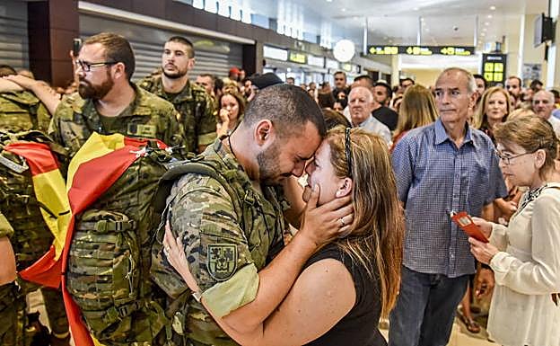 El contingente español en Letonia ha destacado por su «alto nivel de operatividad»