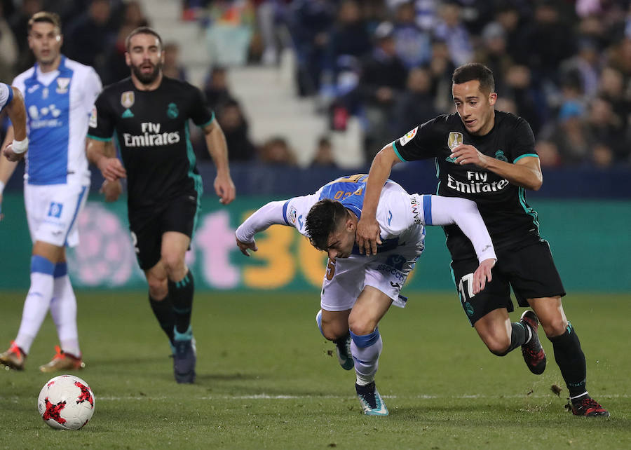 El conjunto blanco se hizo con la victoria gracias a un gol de Asensio en los últimos minutos en partido poco vistoso en Butarque.