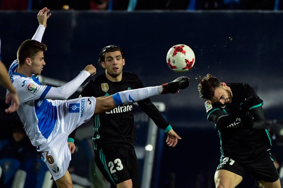 El conjunto blanco se hizo con la victoria gracias a un gol de Asensio en los últimos minutos en partido poco vistoso en Butarque.