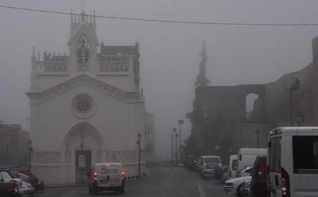 La provincia de Badajoz, invadida por la niebla