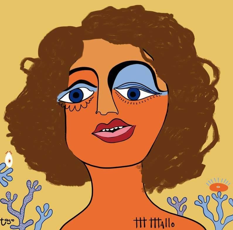 Inma Ramos (Plasencia, 1981) es una 'artivista' que destaca por sus coloridos y reivindicativos dibujos