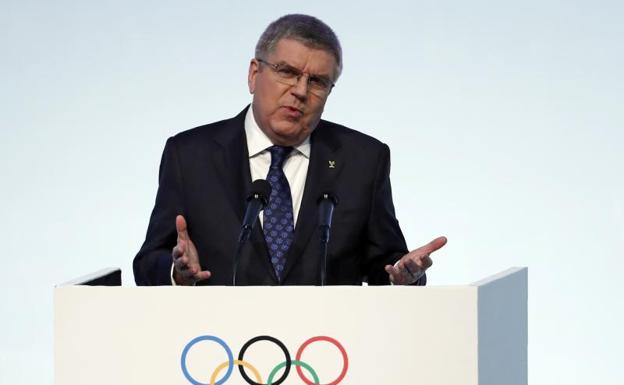 El presidente del COI, Thomas Bach. 