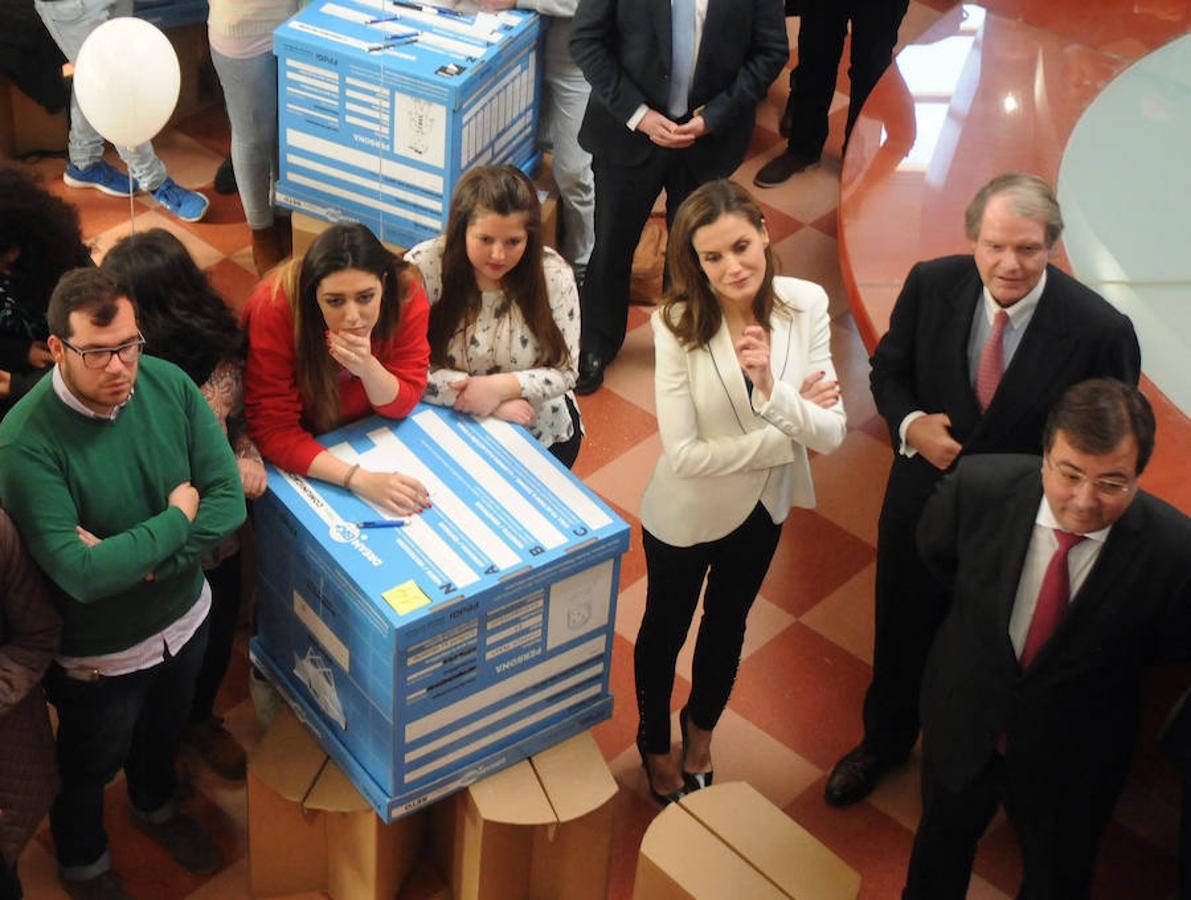 La Reina Leticia, en Mérida