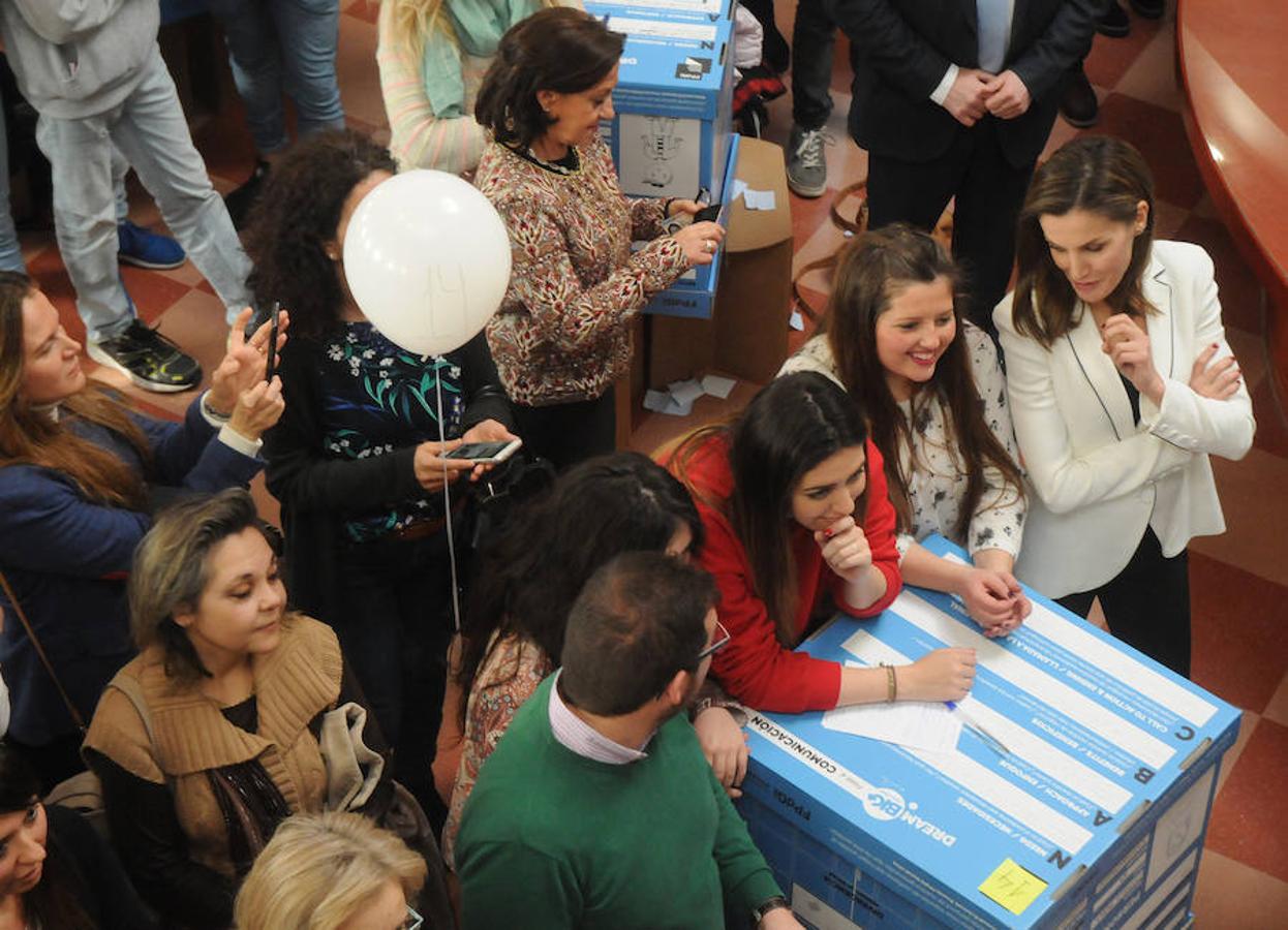 La Reina Leticia, en Mérida