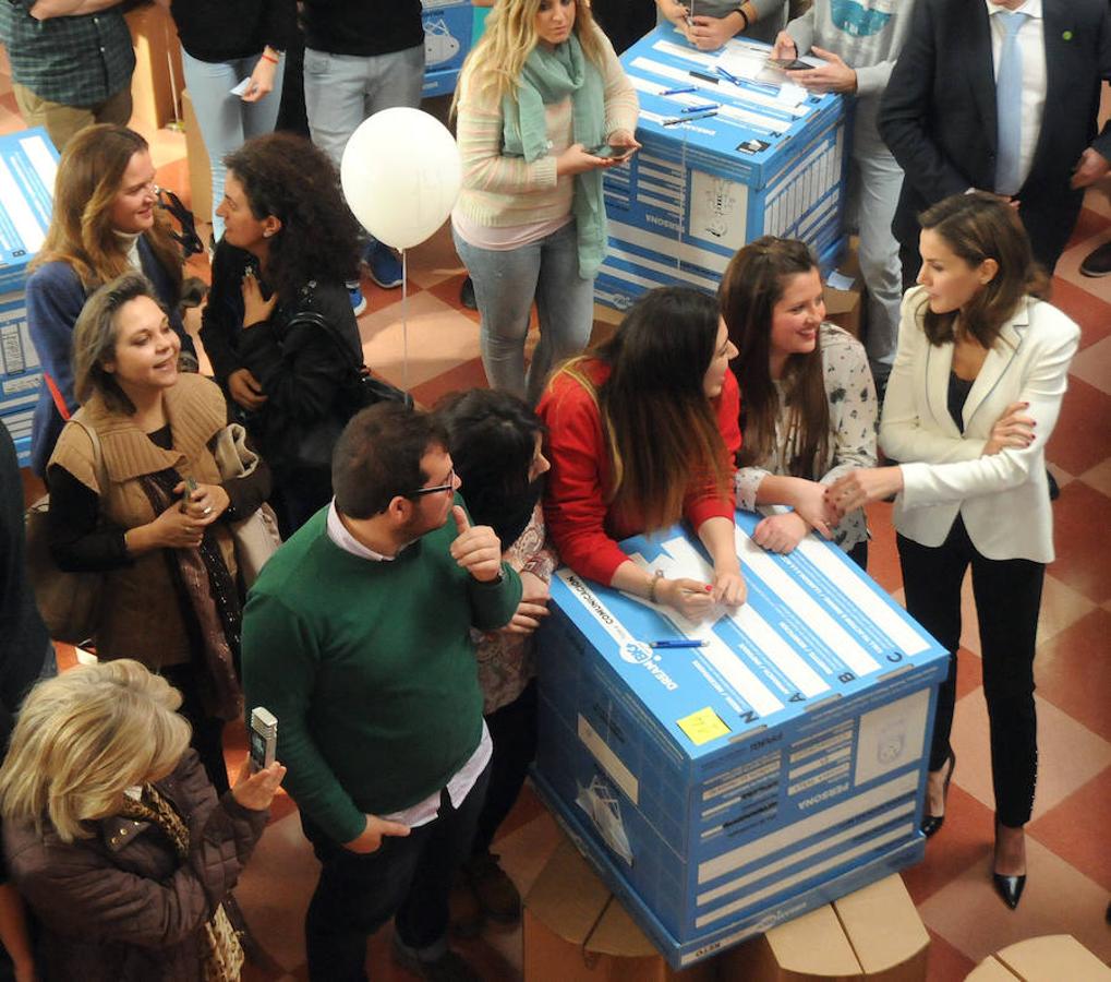 La Reina Leticia, en Mérida