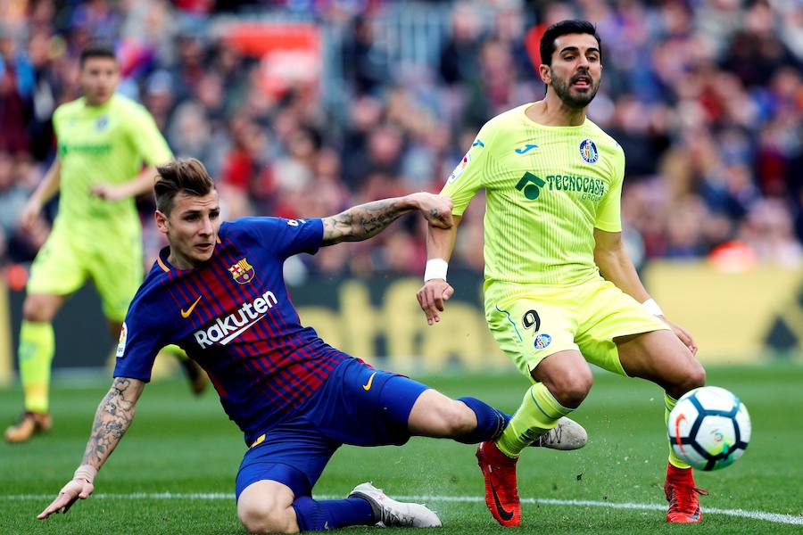 El cuadro azulgrana cedió dos puntos en su estadio ante el exigente combinado de José Bordalás.