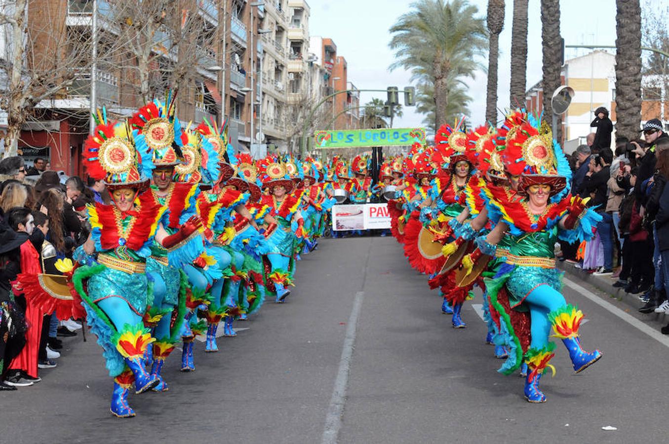 Las agrupaciones que participaron en el pasacalles de Mérida