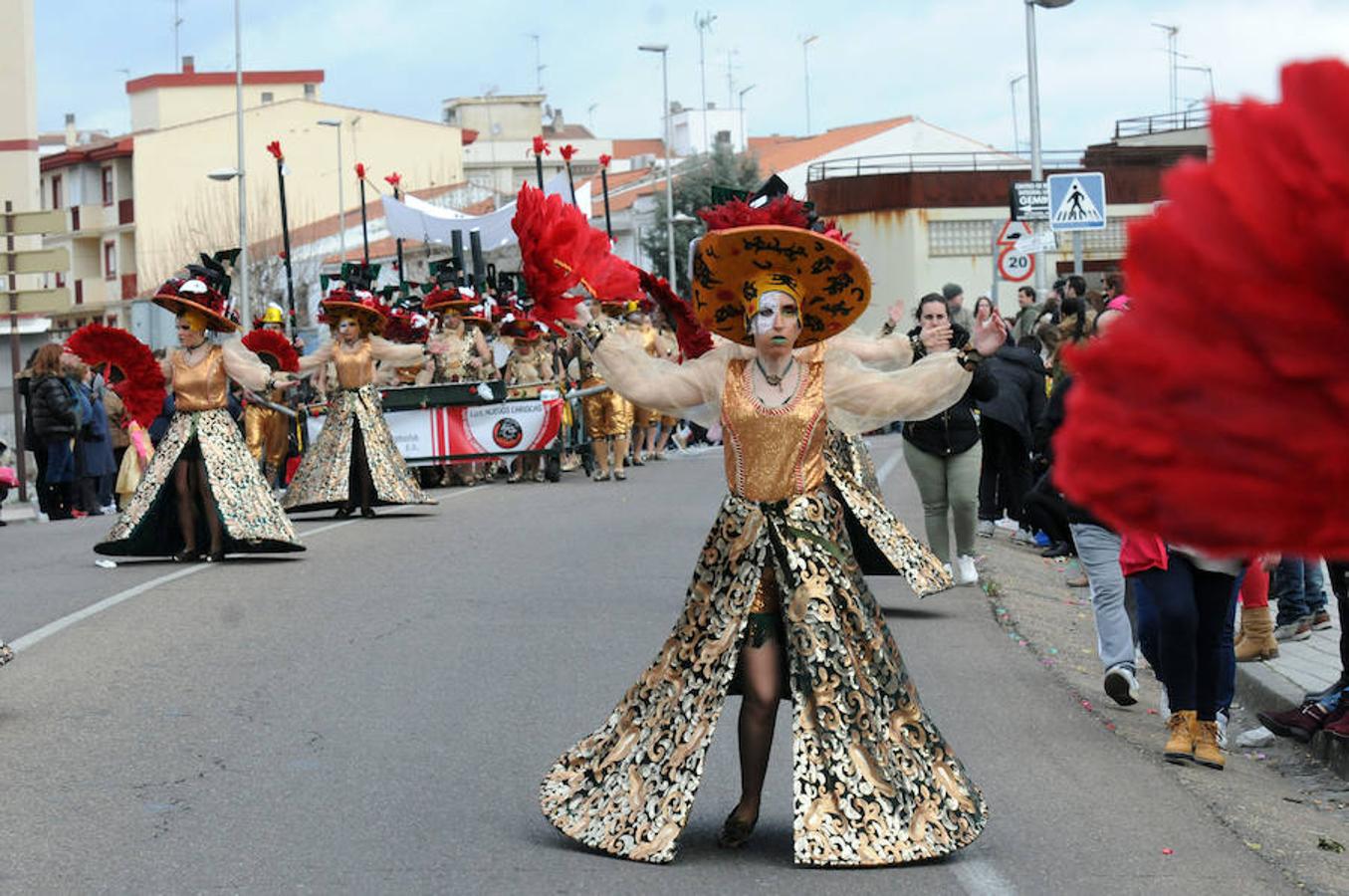 Las agrupaciones que participaron en el pasacalles de Mérida