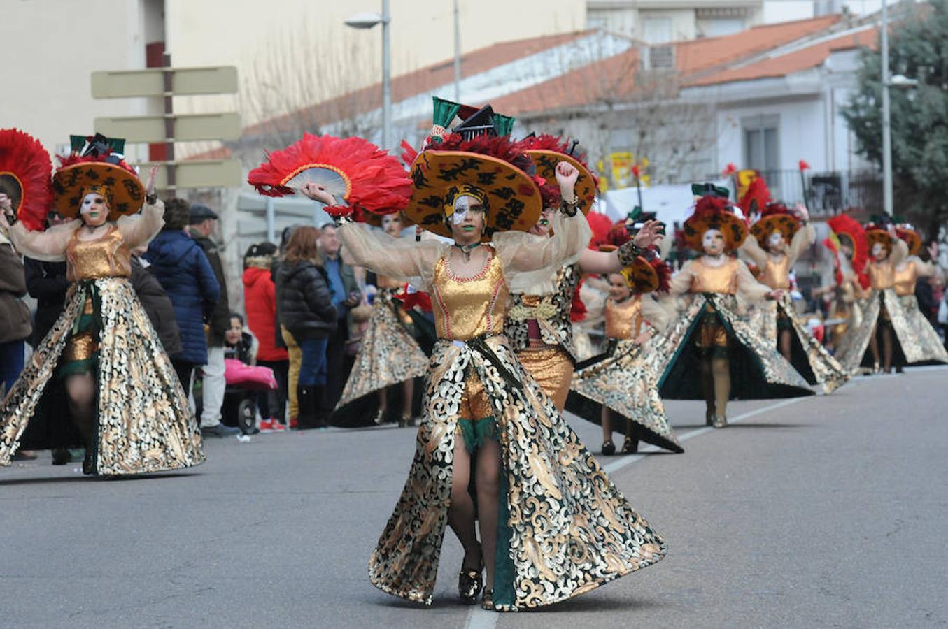 Las agrupaciones que participaron en el pasacalles de Mérida