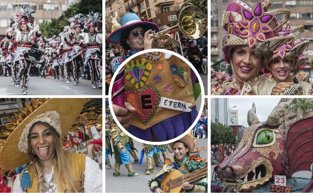 Imagen. Fotos de las 25 primeras comparsas del Carnaval de Badajoz