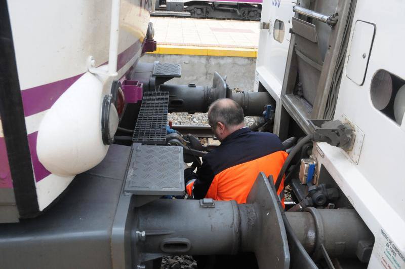 Renfe ha estado probando el convoy que regresa a Extremadura tras su desaparición en 2010