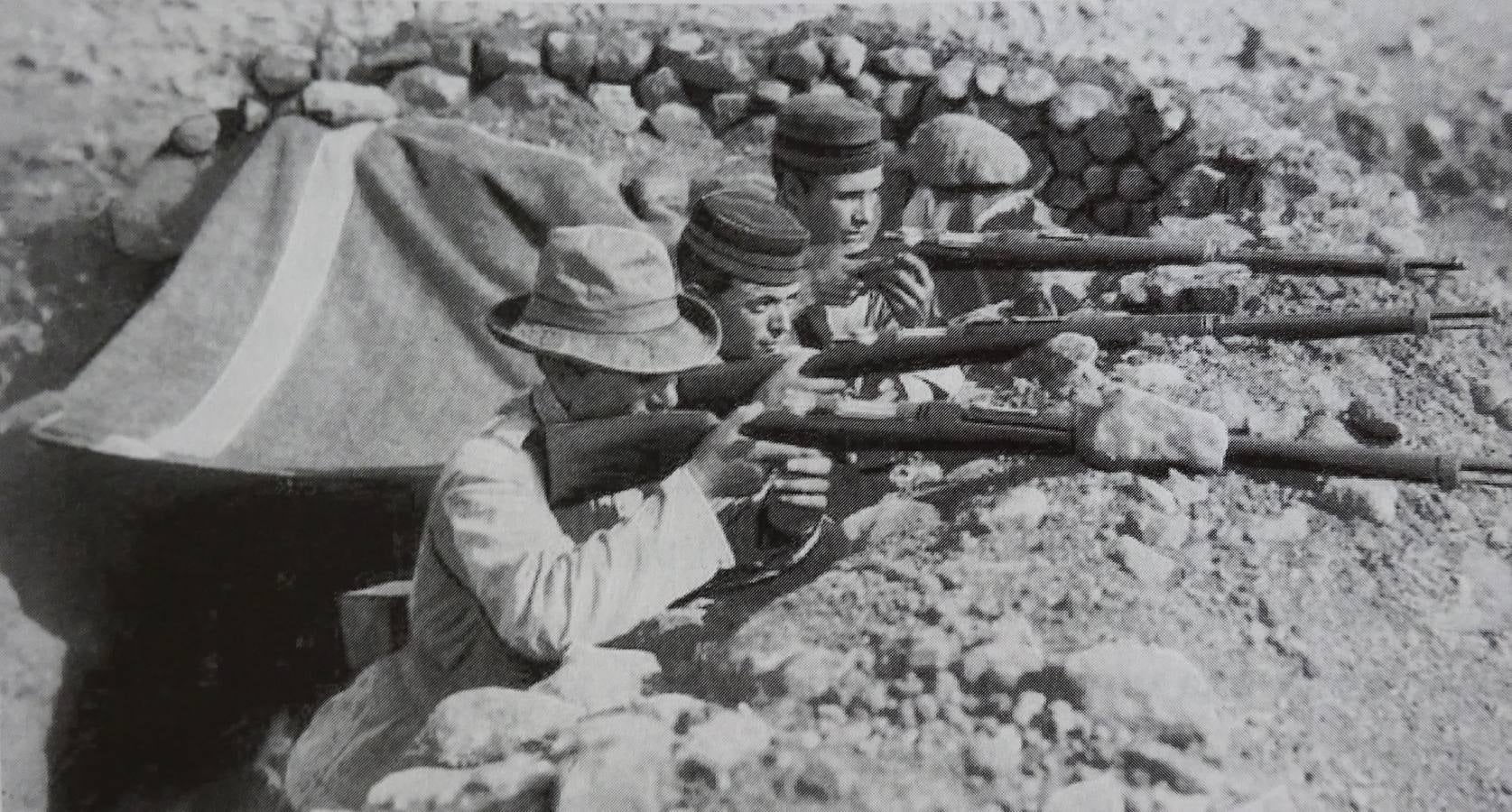 5- Foto publicada en ABC de soldados españoles en la Guerra de África.