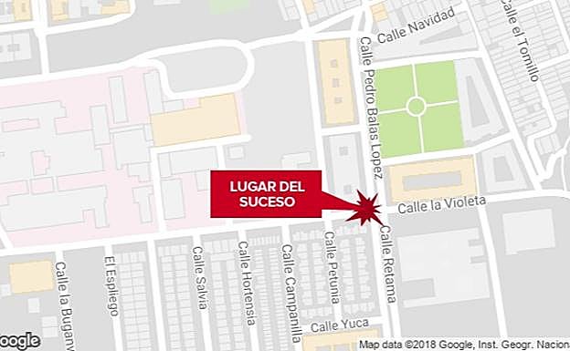 Tres heridos leves, entre ellos un menor, en un accidente de tráfico en Badajoz