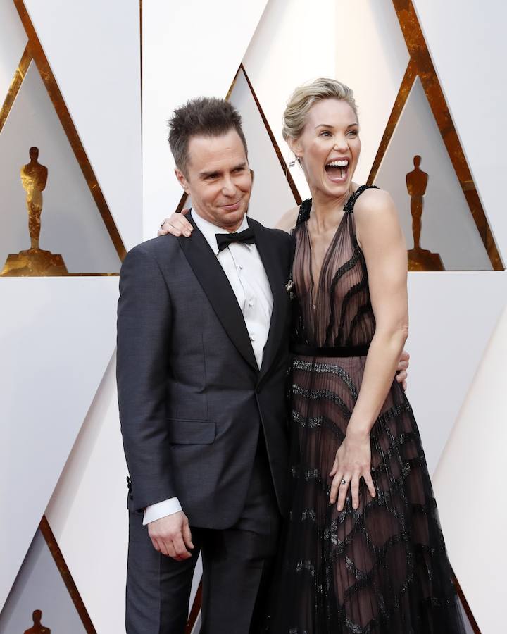 Sam Rockwell y Leslie Bibb.