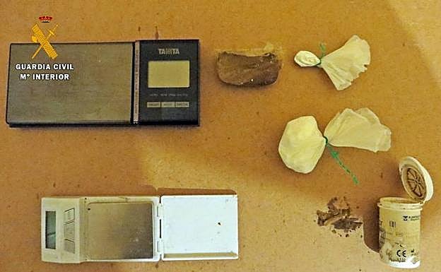 Productos interceptados.