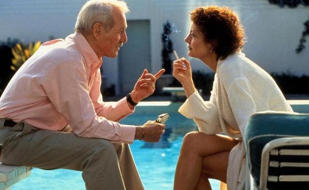 Newman y Sarandon, en 'Al caer el sol'.