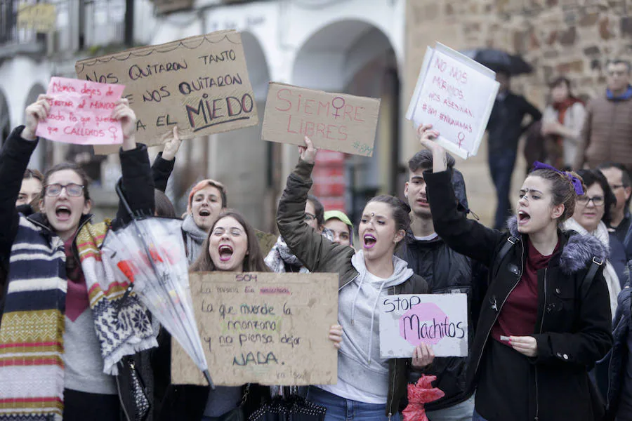 Manifestación por el 8M en Cáceres:: LORENZO CORDERO