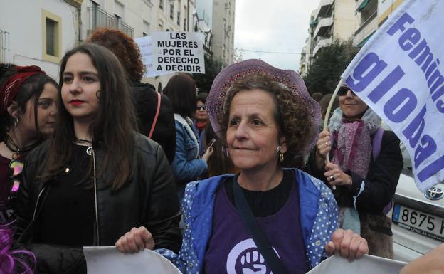 Participación. Jóvenes y mayores coincidieron en las protestas