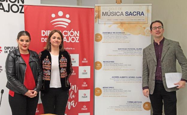 Presentación del Ciclo de Música Sacra.: DIPUTACIÓN DE BADAJOZ