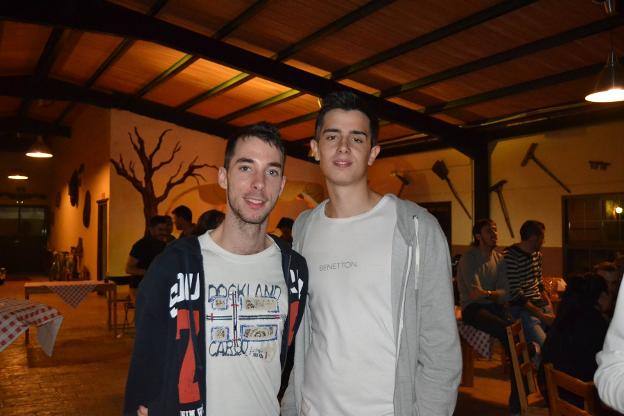 Ismael Martín, de 27 años, e Iván Ramírez, de 21. :: cedida