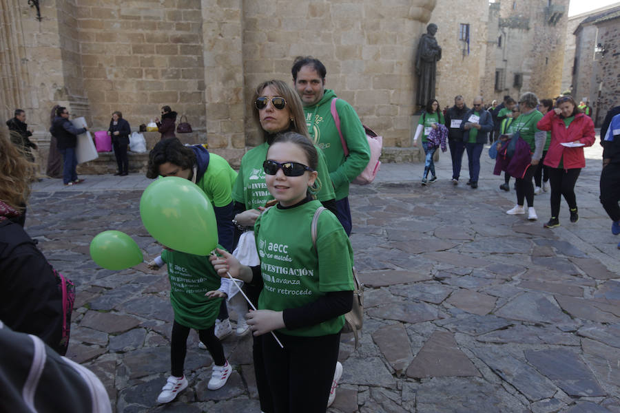 Organizado por la junta provincial de Cáceres de la Asociación Española Contra el Cáncer