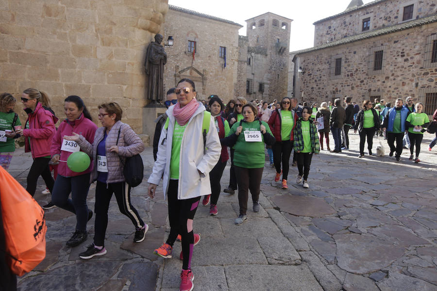 Organizado por la junta provincial de Cáceres de la Asociación Española Contra el Cáncer