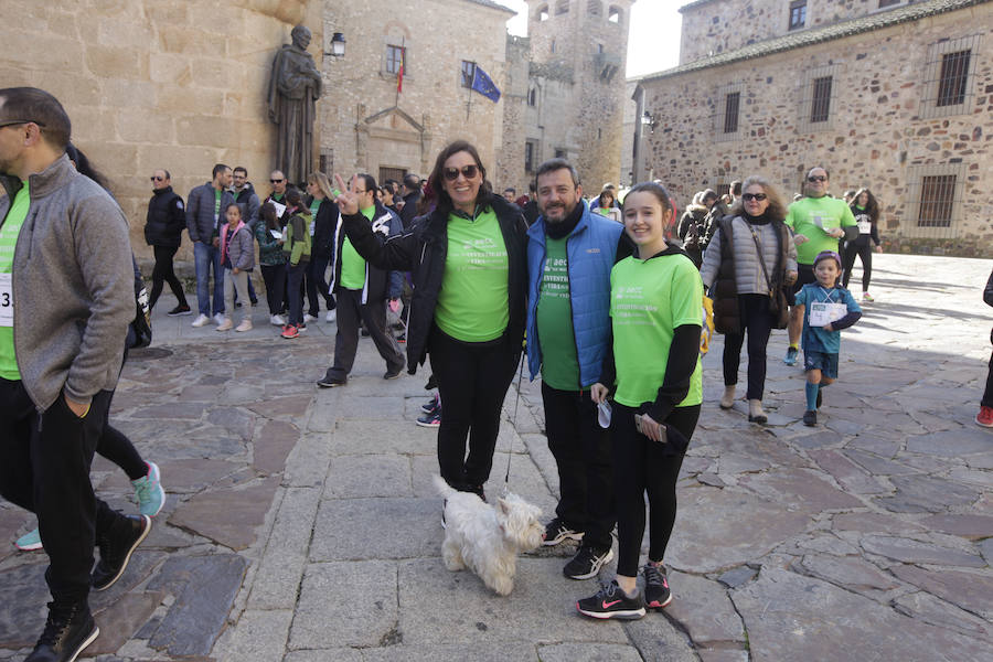 Organizado por la junta provincial de Cáceres de la Asociación Española Contra el Cáncer