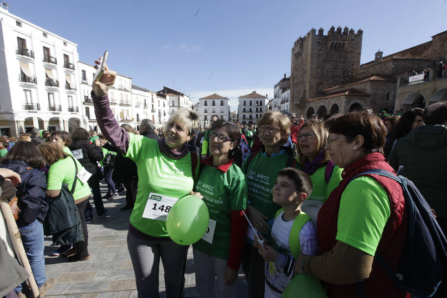 Organizado por la junta provincial de Cáceres de la Asociación Española Contra el Cáncer