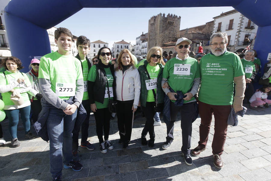 Organizado por la junta provincial de Cáceres de la Asociación Española Contra el Cáncer