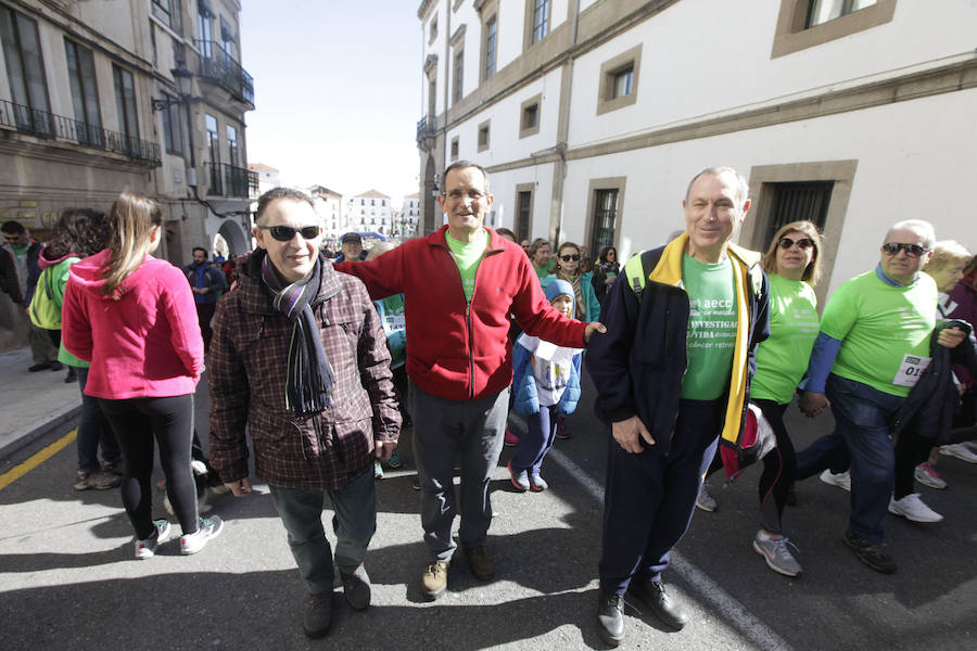 Organizado por la junta provincial de Cáceres de la Asociación Española Contra el Cáncer