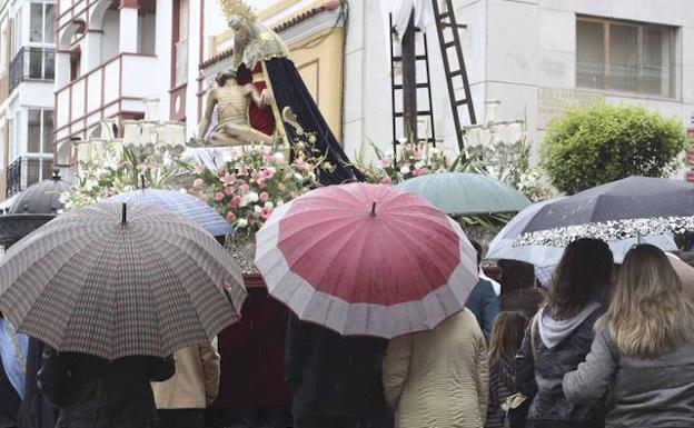 Tiempo inestable en Extremadura durante la Semana Santa, con lluvias hasta el Lunes Santo