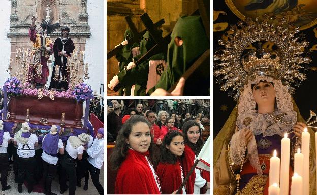 Noches espléndidas y saetas durante el Lunes Santo en Extremadura