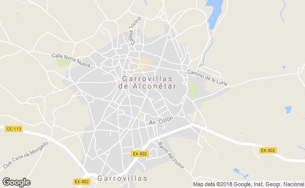 Herido con policontusiones tras caer de un andamio en Garrovillas de Alconétar