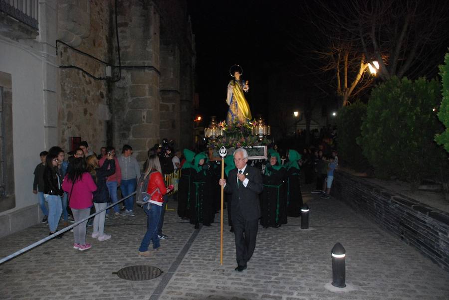 La Oración en Huerto y María María Magdalena realizaron su particular encuentro con un nuevo recorrido