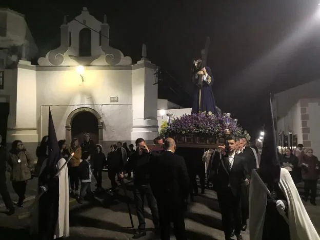 Procesión del Jesús Nazareno valverdeño. :: F. G.