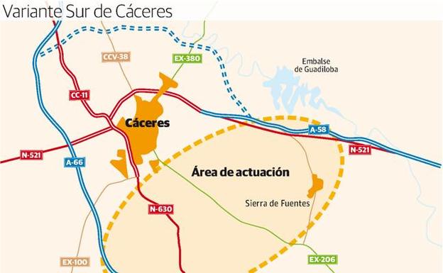 El proyecto para conectar las dos autovías entra en Medio Ambiente