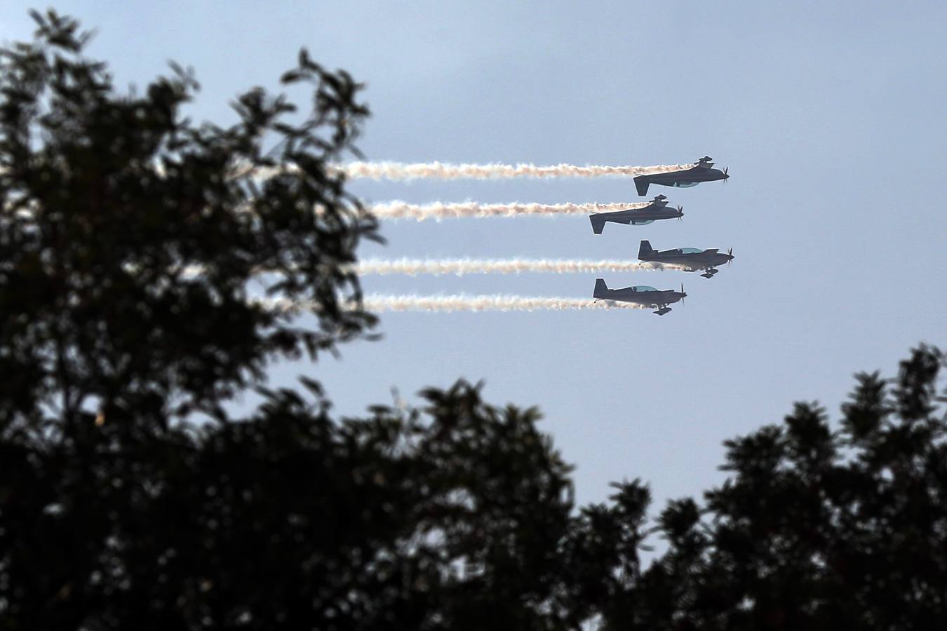 Vigésima edición de la Feria Internacional del Aire y del Espacio (Fidae), considerada la exhibición aeroespacial, de defensa y seguridad más importante de América Latina, en Santiago. (Chile)