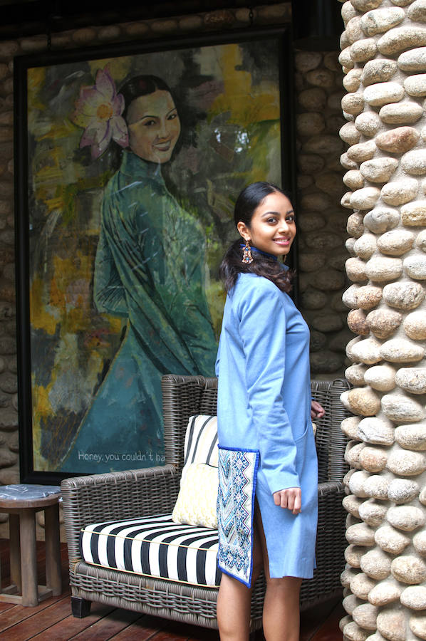 La villanovense ha creado la firma Mamba soul, que ya visten famosas como Aitana Sánchez Gijón, Carmen Machi o Espido Freire