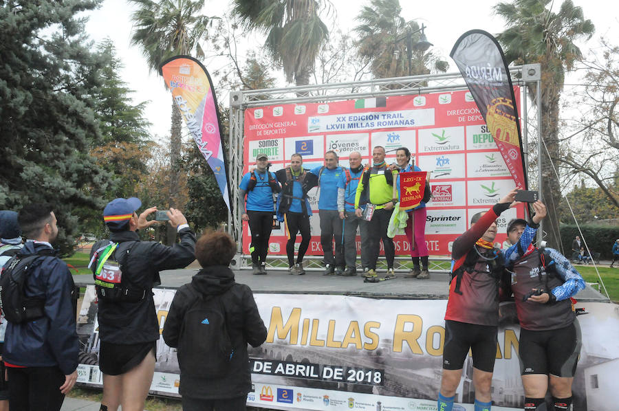 Fotos: Las millas romanas congregan a casi 1.000 personas